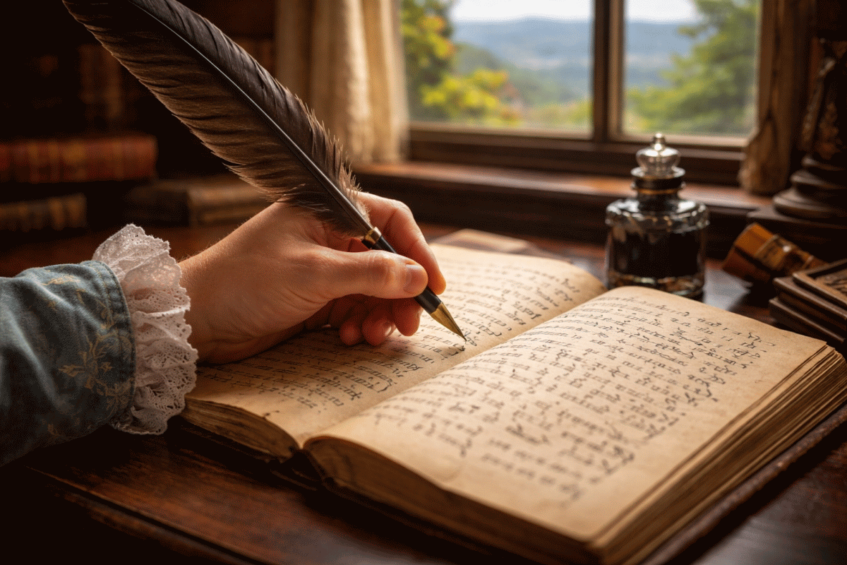 Human Writes animated placeholder